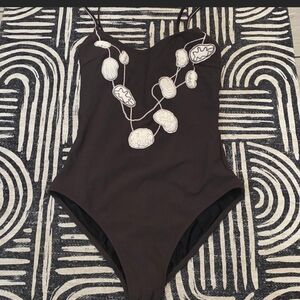 Gideon Oberson Private Collection Swimsuit S/M | Vintage Designer Rare
